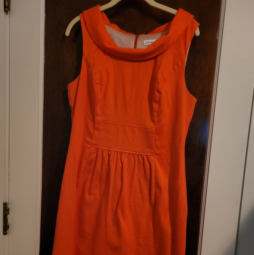 Orange Coldwater Creek dress